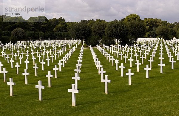 Amerikanischer Soldatenfriedhof  Tunis  Tunesien  Afrika