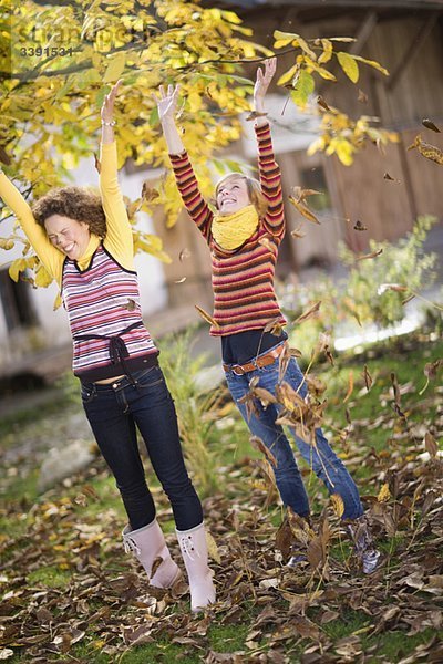 herbstliche Gartenarbeit