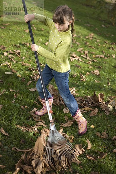 herbstliche Gartenarbeit