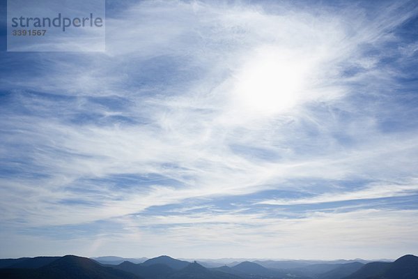 Blauer Himmel mit Wolken