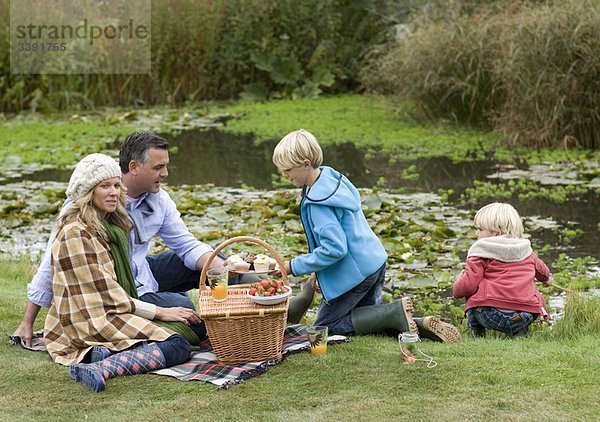 Familien-Picknick