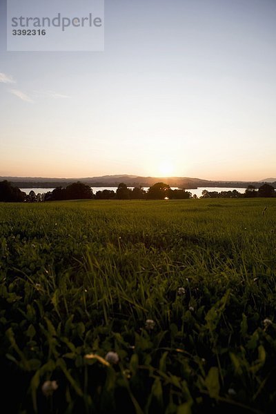 Sonnenuntergang am See