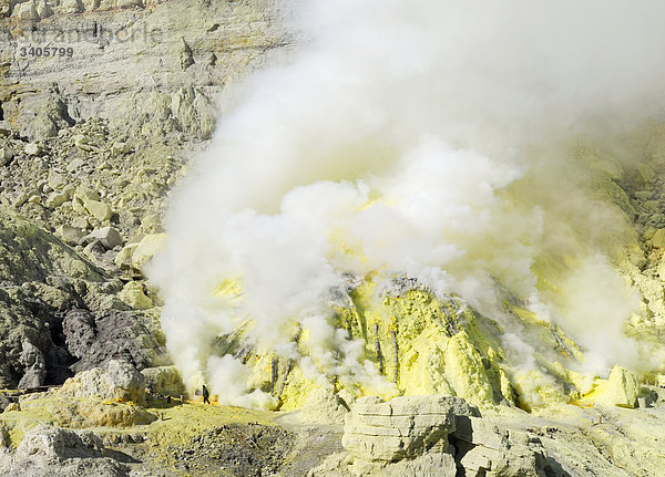 Kawah Ijen  Java  Indonesien  Asien