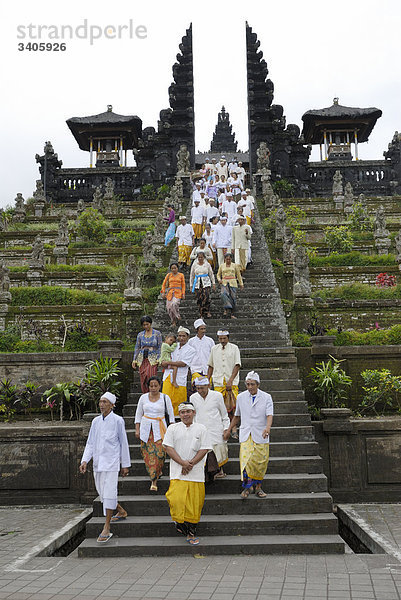 Pura Besakih Tempel  Bali  Indonesien  Asien