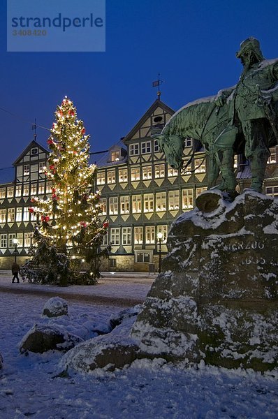 Marktplatz in Wolfenbüttel  Deutschland