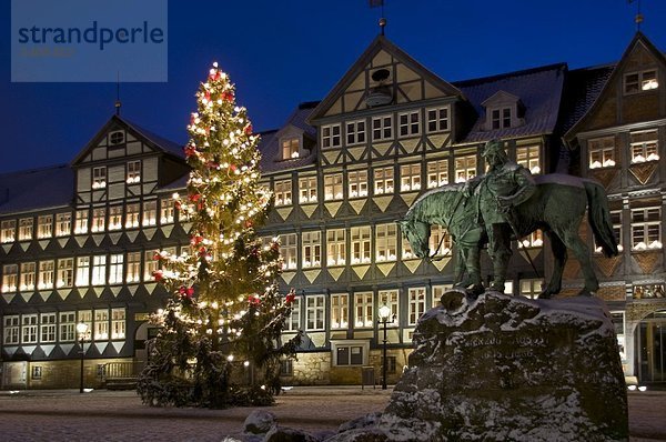 Marktplatz in Wolfenbüttel  Deutschland