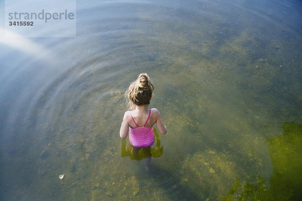 Mädchen in der Natur