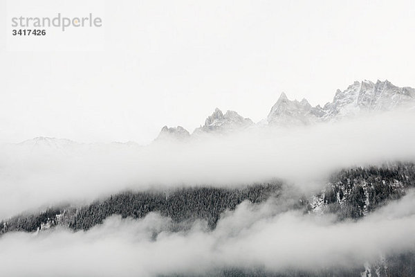 Cloud rund französische Alpen
