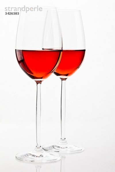 Gläser Rotwein