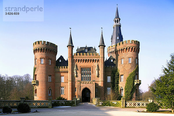 Schloss Moyland  Bedburg-Hau  Nordrhein-Westfalen  Deutschland  Europa