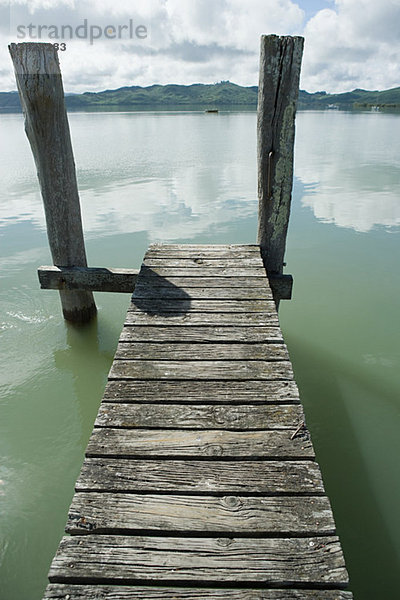 Northland  Anlegestelle im Hafen von Hokianga