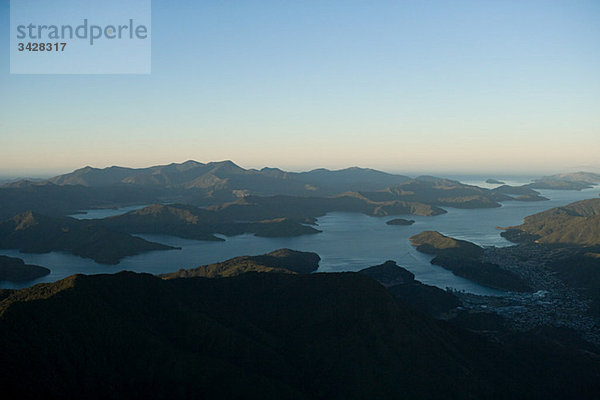Queen Charlotte Sound  Luftaufnahme