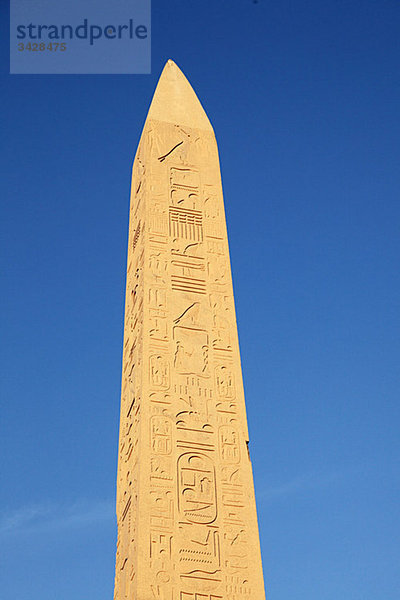 Obelisk am Karnak-Tempel