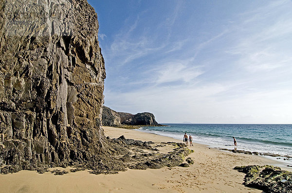 Playa del Pozo  Playas de Papagayo  Lanzarote  Spanien