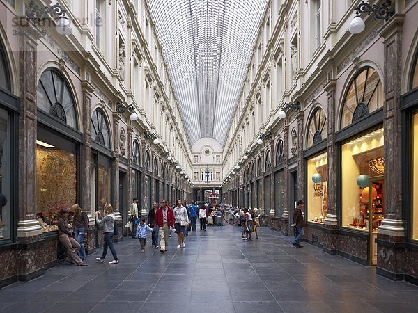 Galeries Royales Saint-Hubert  Brüssel  Belgien  Europa