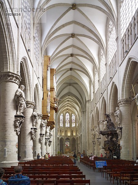 Kathedrale St. Michael und St. Gudula  Brüssel  Belgien  Europa