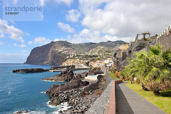 Madeira  Ansicht der Küste