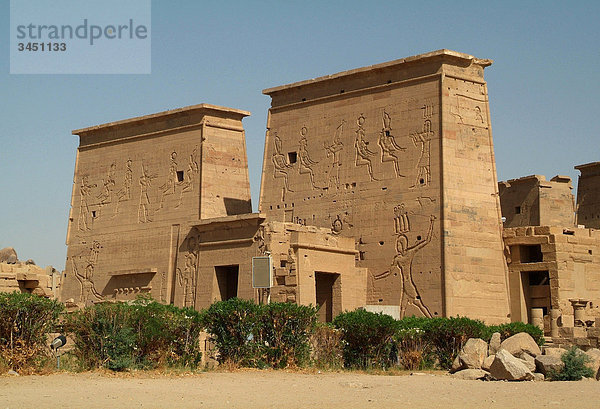 Tempel von Philae  Agilkia  Ägypten