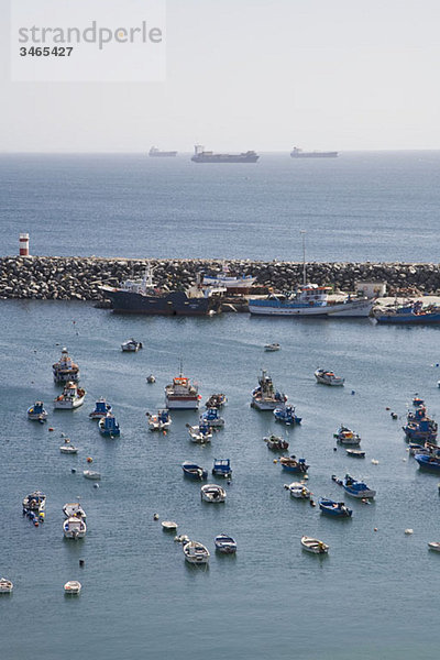 Boote im Hafen  Sines  Portugal