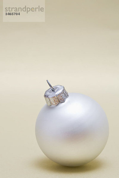 Ein Weihnachtskugelschmuck