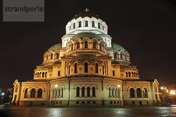 Alexander-Newski-Kathedrale  Sofia  Bulgarien  Europa