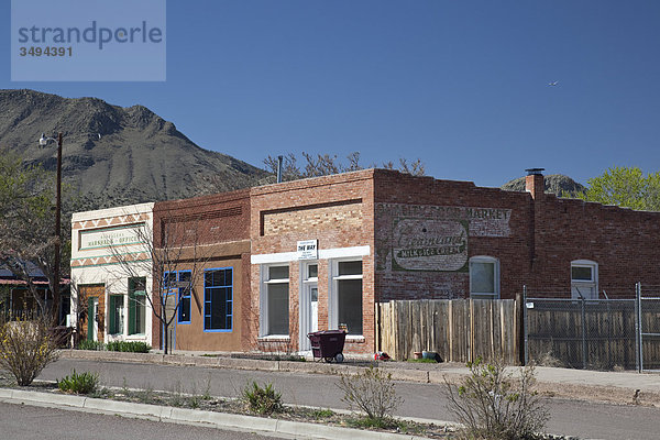 Alte Ziegelsteingebäude in New Mexico  USA