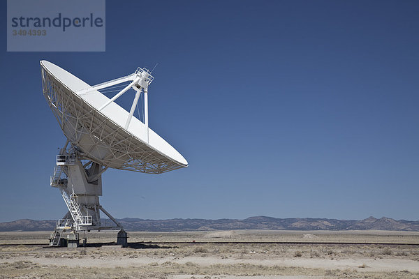 Radioteleskop  Very Large Array  New Mexico  USA  Flachwinkelansicht
