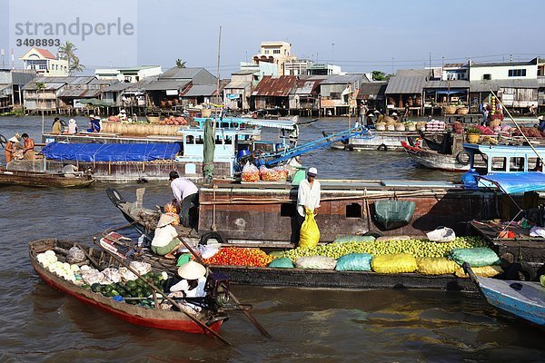 Vietnam  Mekong-Delta  Can Tho  Mekong-Fluss