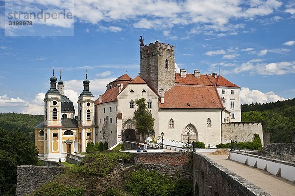 Tschechische Republik  Nationalpark Podyji  Vranov castle