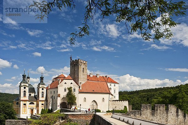 Tschechische Republik  Nationalpark Podyji  Vranov castle