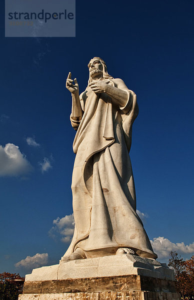 Jesusstatue in Havanna  Kuba
