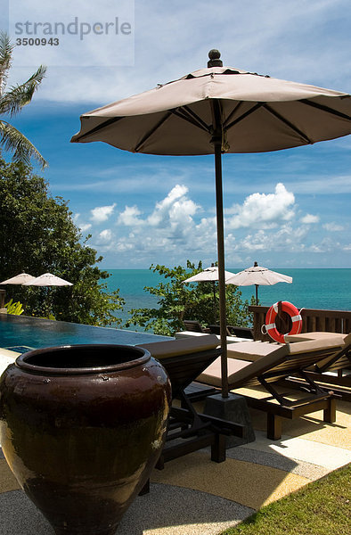 Exklusives Resort an der Choeng Mon Bay  Koh Samui  Thailand