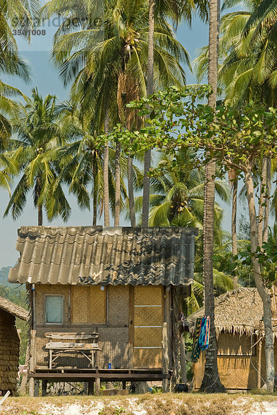 Bungalows am Strand von Ko Chang  Thailand