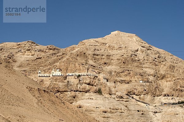 Israel  Westjordanland  Jerico  Versuchung Mount  Qurantul Kloster