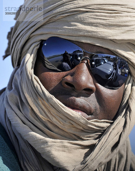 Mali  Tumbutu  Porträt von tuareg
