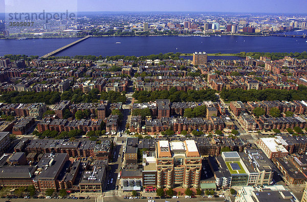USA  Massachusetts  Boston  aerial anzeigen Fron der Prudential Tower