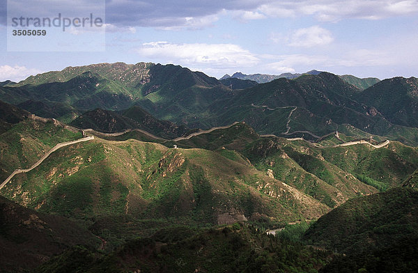 China  The Great Wall  Badaling pass