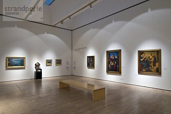 Italien  Trentino Alto Adige  Rovereto  Interieur des modernen und zeitgenössischen Museums