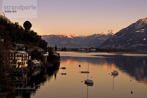 Kanton Tessin Lago Maggiore Schweiz