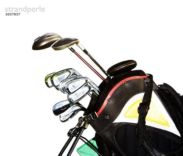 Ein Golf-Bag voller Golf Clubs  Schweden