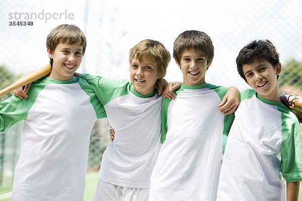 Junge Baseballspieler  Portrait