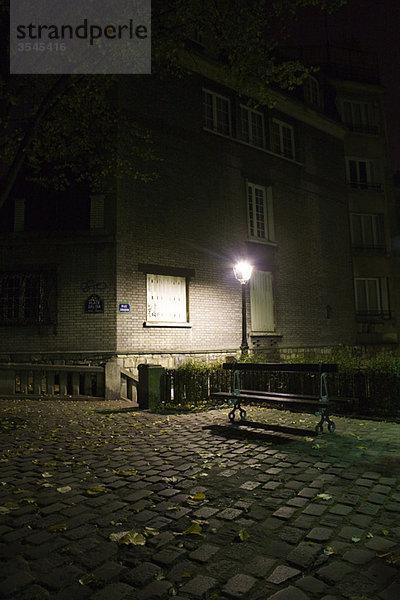 Frankreich  Paris  Montmartre  Place Dalida bei Nacht