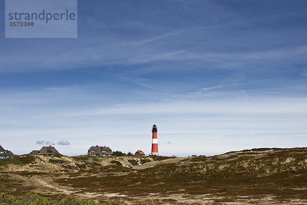 Hörnumer Leuchtturm  Sylt  Deutschland