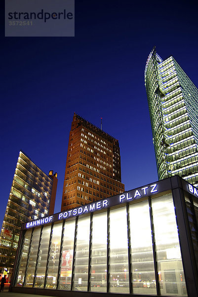 Potsdamer Platz  Berlin  Deutschland  Europa