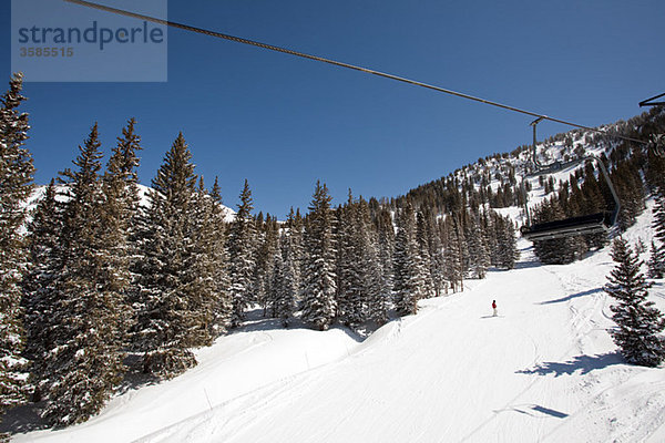 Skigebiet in utah usa