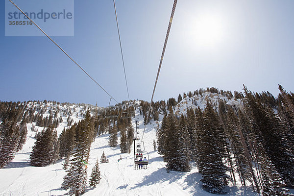 Skigebiet in utah usa