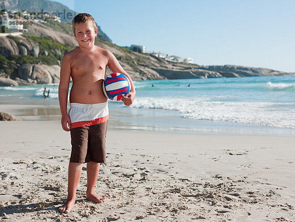 Strand Junge - Person Ball Spielzeug