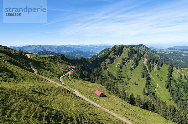 Hochgrat bei Oberstaufen  Allgäuer Alpen  Bayern  Deutschland  Europa