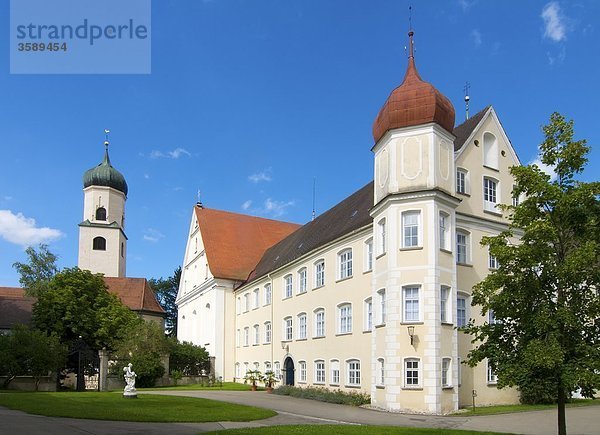 Schloss  Isny im Allgäu  Baden-Württemberg  Deutschland  Europa