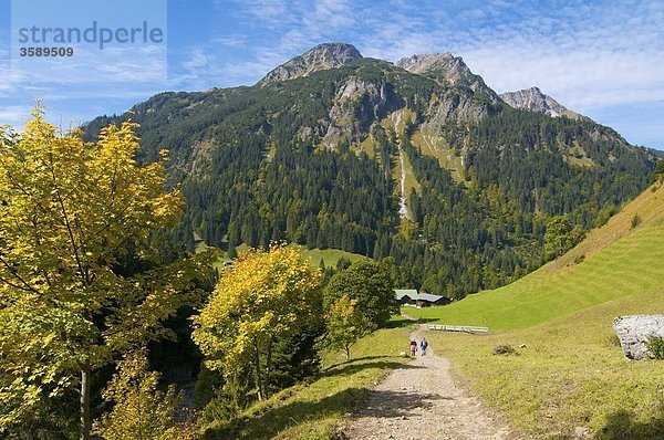 Einödsbach  Allgäu  Bayern  Deutschland  Europa